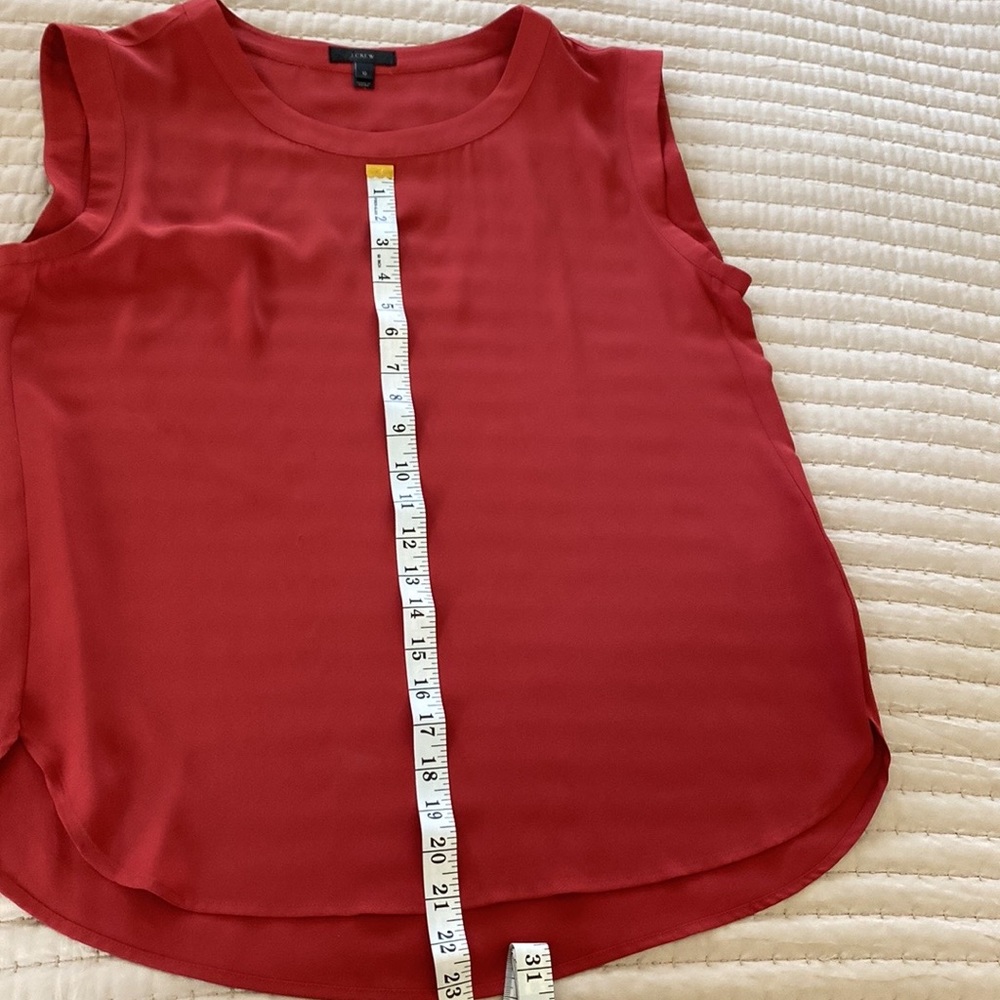 J CREW TANK BLOUSE